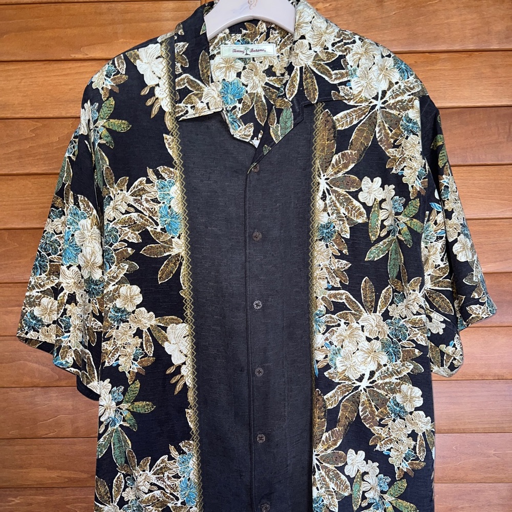 Brown Tommy Bahama Button Up Shirt
